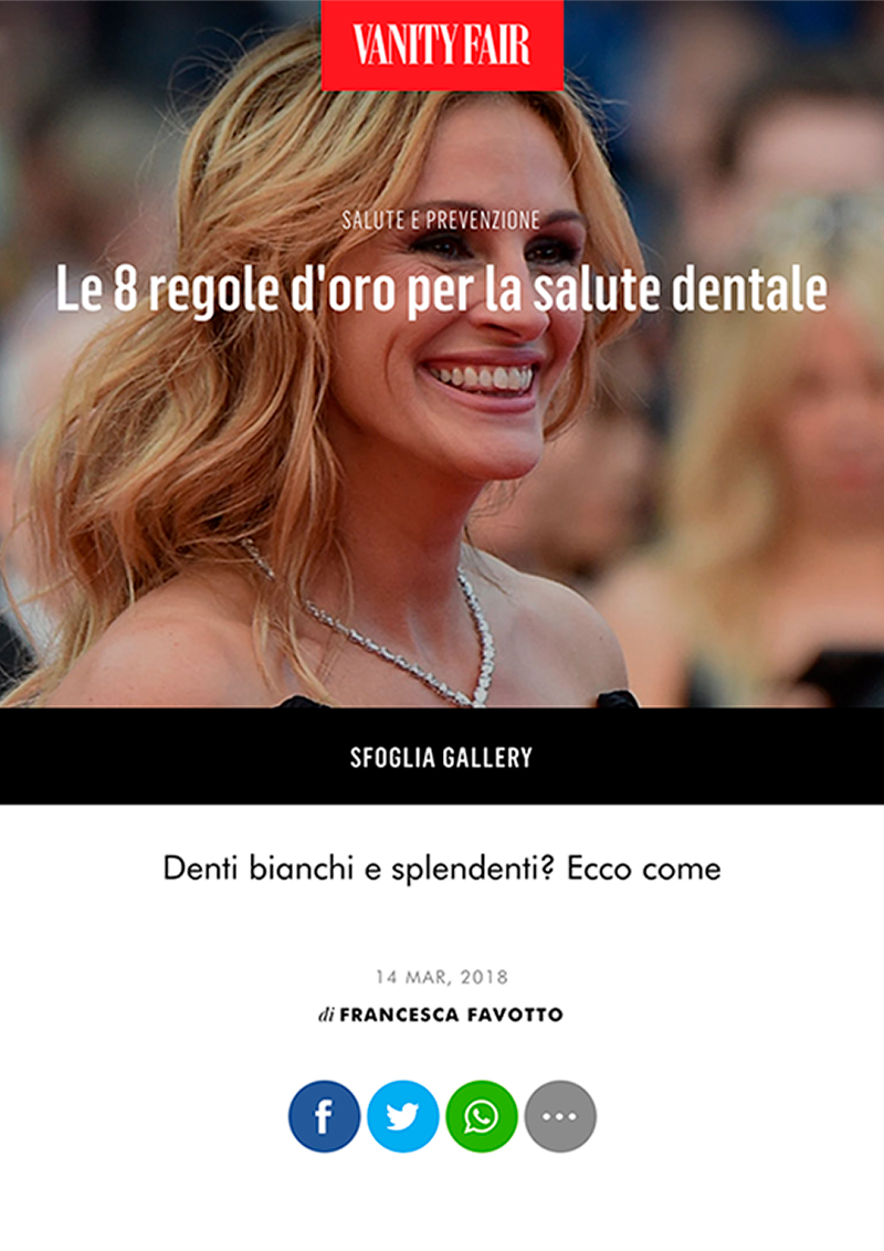 Le 8 regole d’oro per la salute dentale